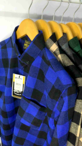 Kemeja Flanel Import Pria Wanita Lengan Panjang Motif Best Seller Kemeja Kekinian Casual Distro