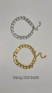 Gelang Kaki Rantai Big Flat: Aksesoris Fashion Wanita yang Tren