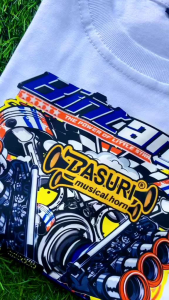 Kaos Anak Desain Unik Bintang Jugle Abah Deni Maudi Baju Anak 3-10 Tahun Bisa Bayar di Tempat