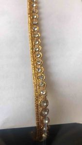 White stone lace (1meter)