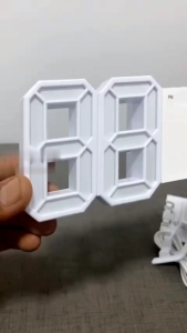 Jam Dinding Digital Bulan & Tahun: Praktis, Modern, Multifungsi