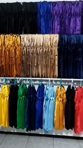 Dasi Instant Perekat Polos Pria Wanita Ospek Wisuda