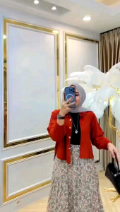 NEW CIKA SETROK VIRAL SETELAN ROK KEMEJA PREMIUM TERLARIS SETROK KEKINIAN