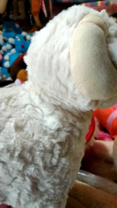 BONEKA SHAUN THE SHEEP DOMBA BESAR BANTAL GULING KARAKTER MAINAN ANAK KADO SOUVENIR