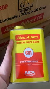 AIBON KUNING 700 gram / Lem Aica Aibon 601 Kaleng Besar / Lem Super Kuat Serbaguna Murah