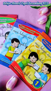 Buku Belajar dan Berlatih Menulis Tegak Bersambung - RCS
