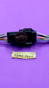 Soket lampu depan-soket headlamp CB 150 R led 8 pin sepasang male dan female cocok untuk modifikasi.