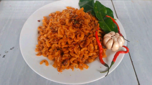 Makaroni Cikruh Makaroni kriuk 250gr500gr1kg pedas daun jeruk Cikruh enak gurih bumbu melimpah