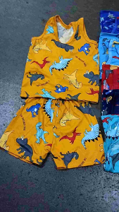 6pcs short terno for kids boy months to 1yrsold good quality and affordable price