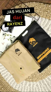 Jas Hujan RAYENZ Setelan Pria Wanita Bahan PVC Tebal Anti Air