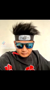 Topi rambut Naruto/ Topi rambut anime cosplayer gojo satoru/ topi rambut viral unik pria