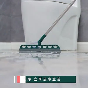 高档魔术扫把  High-End Magic Broom #高档魔术扫把，不挑地面，干湿两用，刮水不留痕迹，扫地不扬尘，垃圾都能清理，还能挂镜子、玻璃，方便好用✨👍🏻 灰尘，毛发一扫即净！关键污渍一冲即净，超级好用‼