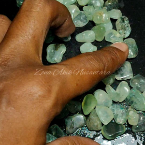 Natural batu agate green prehnite high quality
