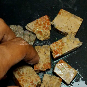 Lempengan Batu Akik Fiume Motif Unik High Quality