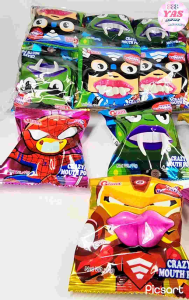 30pcs WACKY MOUTH LOLLIPOP PACK/ loot bag fillers / paninda / giveaways / party favors.