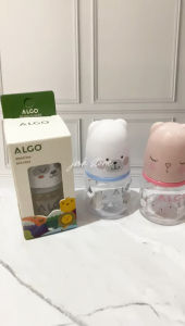 Botol Susu Cute 60ml dengan Dot Bulat Anti Panas dan Lucu