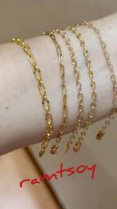 US 10k gold filled Machine made bracelets
