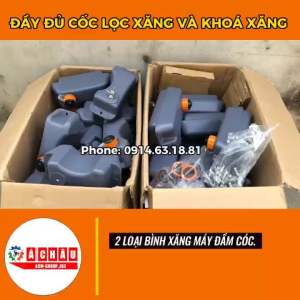 Bình đựng Xăng bằng nhựa lắp cho Máy Đầm Cóc mikasa nhật - Lazada