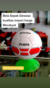 Bola Sepak Berkualitas Tinggi & Jaring Pentil