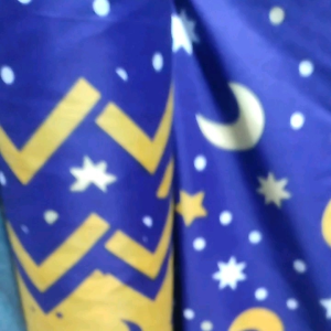 KAIN SEPRAI BULAN BINTANG MIX L.240cm
