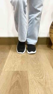 BREVINNI Lumira Women Slip On Sneakers || Sepatu Slip On Wanita || Sepatu Slip On Full Black Wanita || Sneakers Rajut Full Hitam ||