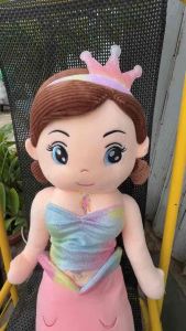 KHO SỈ-GẤU BÔNG Búp Bê NÀNG TIÊN CÁ VƯƠNG MIỆNG Cao Cấp-CHẤT MINISO MỀM MỊN-An Toàn Cho Bé