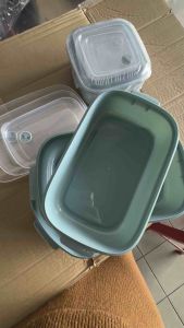 JOYEASE Food Grade Stackable Sealed Storage Container Box for Fridge Microwave and Food Storage. 3 in 1 Container Combo Set. Household Supplies Kitchen Supplies Food Containers.