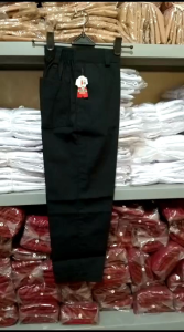 celana panjang hitam seragam sekolah MI-SD usia 6-12 tahun celana hitam seragam sekolah size 25-34