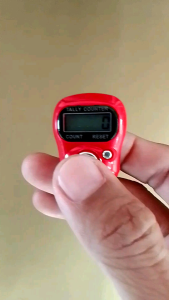 N&S | Tasbih Digital Mini | Tasbih Elektrik | Tasbih Dzikir | Alat Bantu Hitung Manual COD