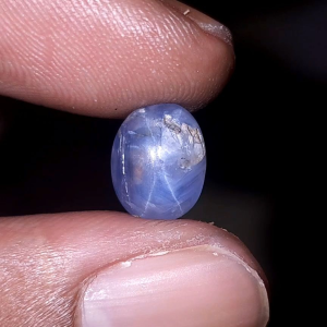 natural blue sapphire star ceylon safir srilanka no treatment BODY GLASS