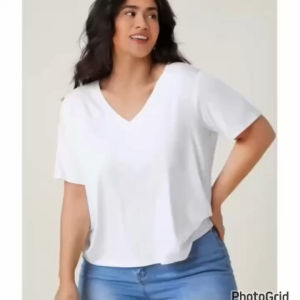 Plus Size V-Neck Top up to XXXL (VN Ayang)