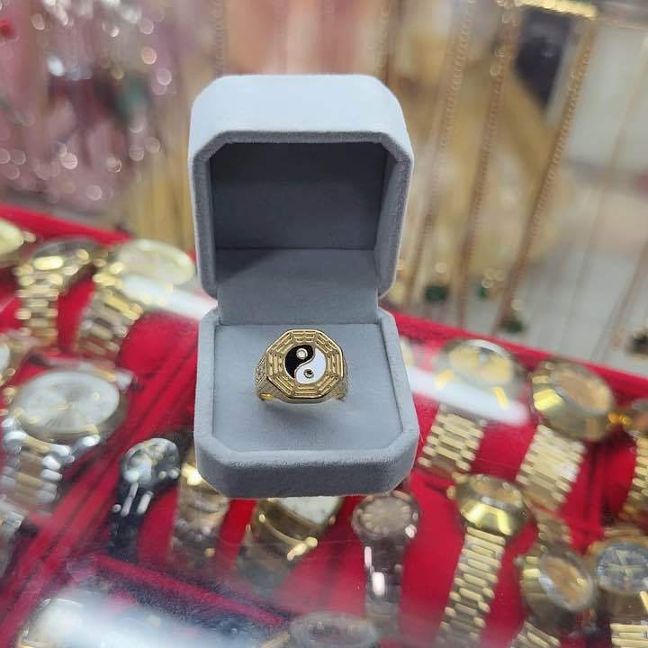 Yin Yang Ring Gold‼️ Lazada Lazada PH