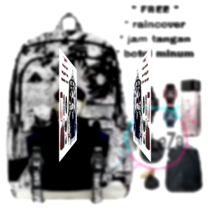 Tas ransel anak laki-laki karakter wibu anime tas sekolah SD SMP tas anak sekolah tas ransel backpack tas anak tas ransel