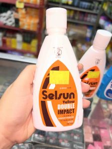 Selsun Shampo 100 Ml Blue Yellow Gold Shampoo Anti Ketombe Parah