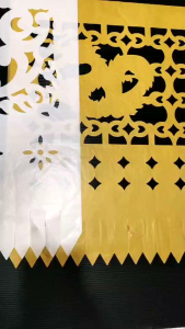 กระดาษฉลุลาย กระดาษตอกลาย กระดาษตัดลาย  กระดาษประดับงานบุญ กระดาษประดับงานบวช พร้อมส่ง