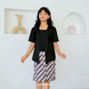 LURIK ANAK ABINAYA LURIK PENDEK SETELAN KEBAYA LURIK