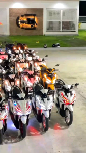 2BIJI LAMPU MOTOR KIEI KANAN 12VOLT