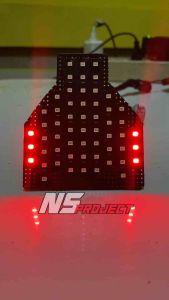 Stoplamp Running Beat Deluxe 2020-2023 New Kedap kedip 8 mode Otomatis