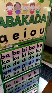 ABAKADA HANGING CHART WITH LAMINATED