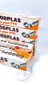 paket (12pcs)Lem Pipa Pvc Paralon GOODPLAS 40Gram/Lem Tube Anti Air 40 Gram/Lem Pipa PVC Paralon lem