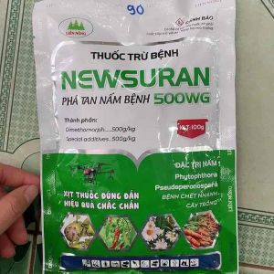 NEWSURAN 500WG - Thuốc trừ bệnh nứt thân xì mũ chết nhanh sương mai phấn trắng