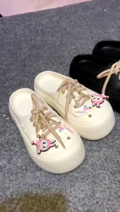 Sandal & Sepatu Wedges Terbaru: LABUBU Best Seller Kekinian