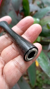 Pipa Roko Kayu Galih Kelor Hitam 6cm Multi