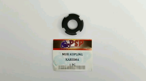 Mur Kopling Karisma M14 (Harga Per 1 PCS) - Mor Mur Baut Baud Nut Hex Rumah Kampas Kopling Kopleng Kupling Kupleng Coupling Clutch Drat 14mm Kunci Mahkota Honda Kharisma X Karisma D Kirana Supra X 125 Fi Supra X 125 DD Double Disk