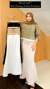 Rok wanita mermaid skrit/scuba premium/lunar mermaid basic polos