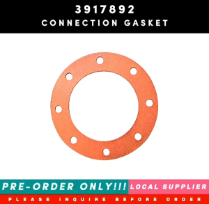 3917892 CONNECTION GASKET [PACK OF 5PCS]  [PRE-ORDER LAMANG!!! DAPAT MAG-INQUIRE MUNA BAGO UMORDER LOCAL SUPPLIER WARRANTY] FOR CUMMINS ENGINES 6C8.3 ISC CM554 AND MORE