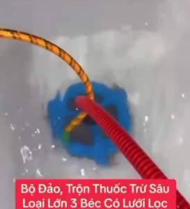 Bộ Khuấy Đảo Trộn Thuốc Trừ Sâu Phân Bón Dung Dịch Hoá Học Loại 3 Tia Sứ Lớn