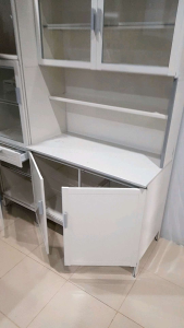 ตู้ครัวอลูมิเนียมแท้ 100% / TOP หินแกรนิต มีตู้ข้าง / 150 CM