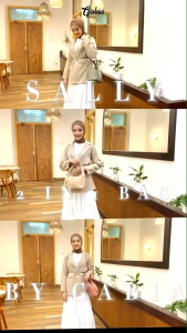 GFR - Sally 2 in 1 bag By Gabia Sling bag wanita handbag /tas selempang wanita kekinian/terbaru Stylish bahan kulit sintetis