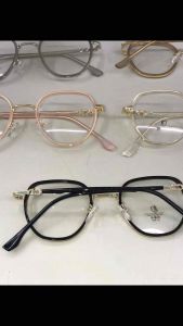 Iconsunnies eyeglasses For Women Man Anti Radiation Myopia Replaceable Lens Eyeglasses Frames